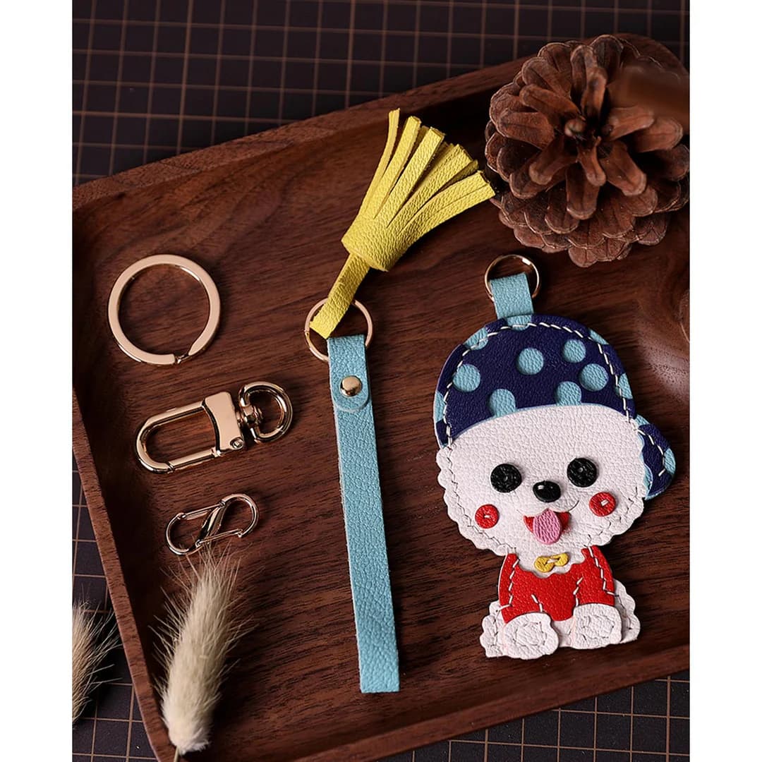 Leather Keychain