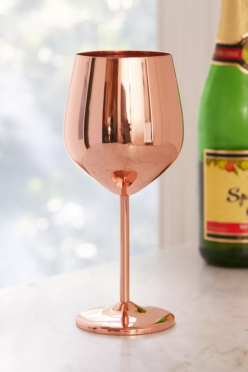 Copper Decanter Set 2 Glass