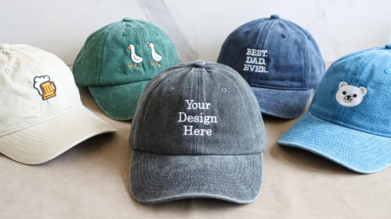 Custom Cap (Embroidered)